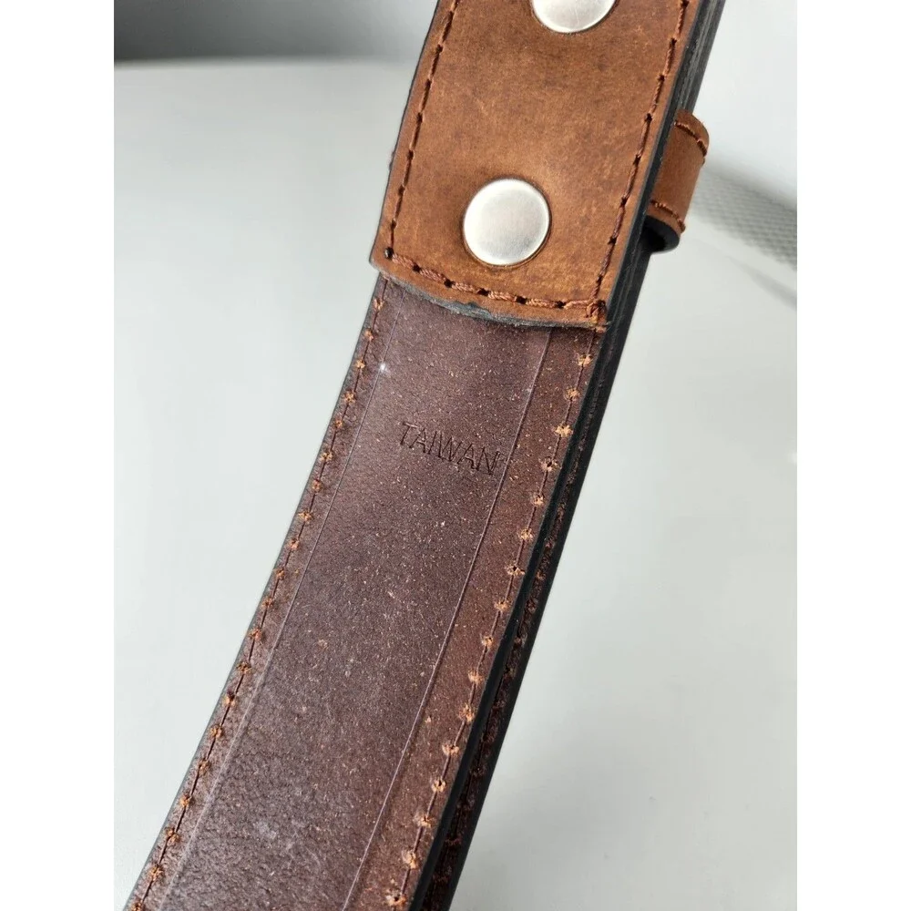 Realtree Genuine Leather Hunting Camoflauge Mens Size 36 Buckle Belt 95106-228